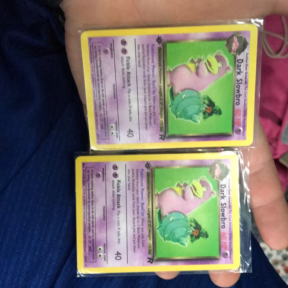 team rocket Pokémon 1st edition cards